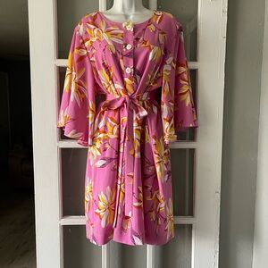 Uncle Frank Pink Floral Dress